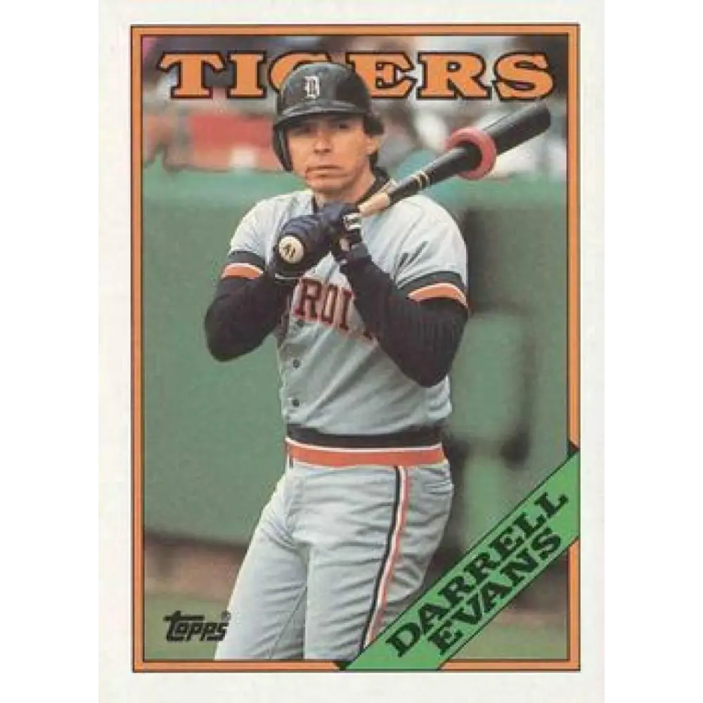 1988 Topps #630 Darrell Evans NM-MT Detroit Tigers Baseball Card  Image 1