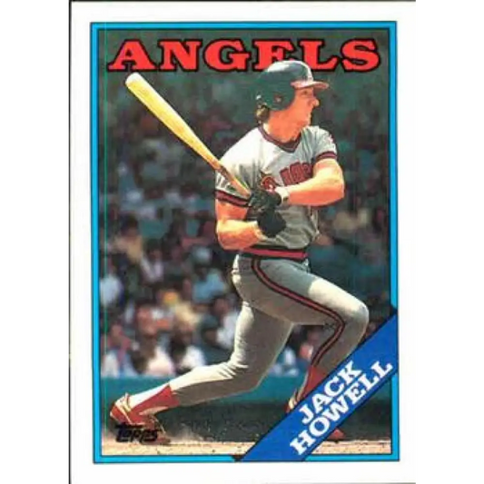1988 Topps #631 Jack Howell NM-MT California Angels Baseball Card  Image 1