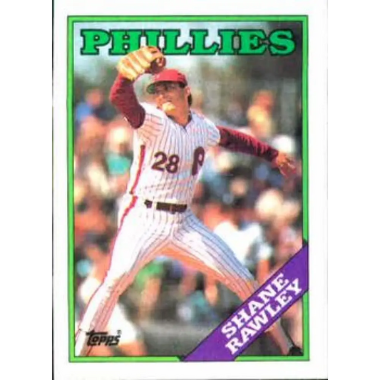1988 Topps #66 Shane Rawley NM-MT Philadelphia Phillies Baseball Card  Image 1