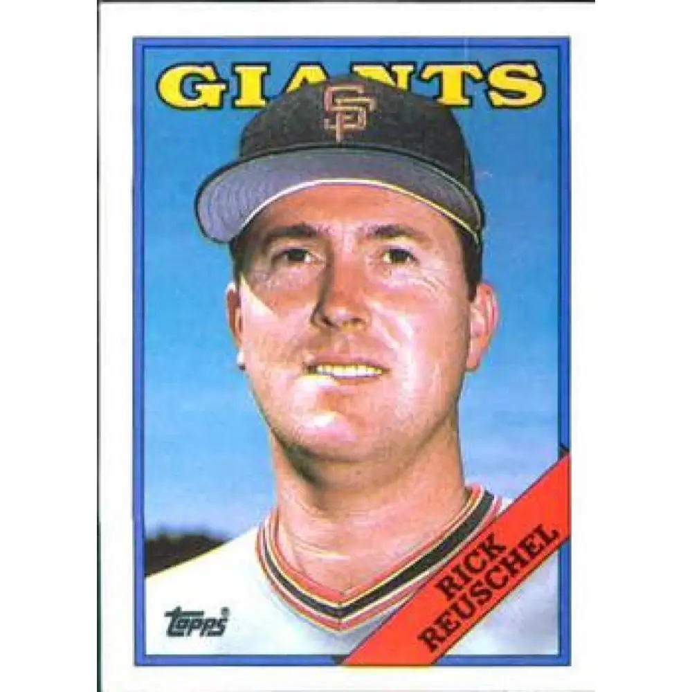 1988 Topps #660 Rick Reuschel NM-MT San Francisco Giants Baseball Card  Image 1
