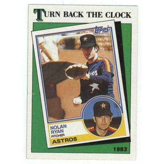 1988 Topps #661 Nolan Ryan NM-MT Houston Astros Baseball Card  Image 1