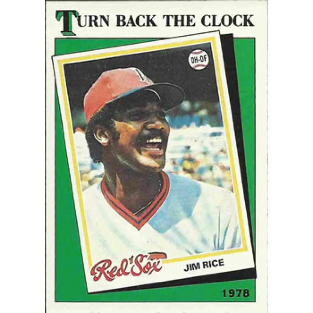 1988 Topps #662 Jim Rice NM-MT Boston Red Sox Baseball Card  Image 1