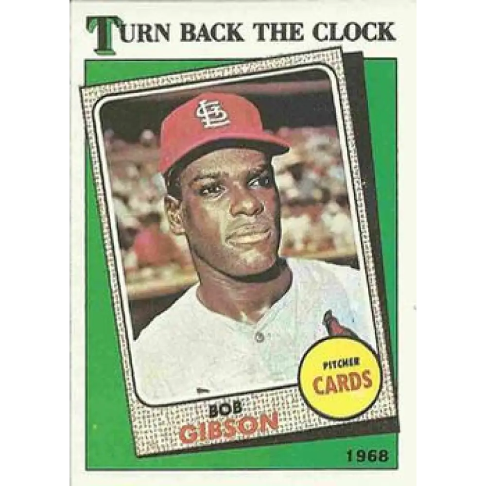1988 Topps #664 Bob Gibson NM-MT St. Louis Cardinals Baseball Card  Image 1