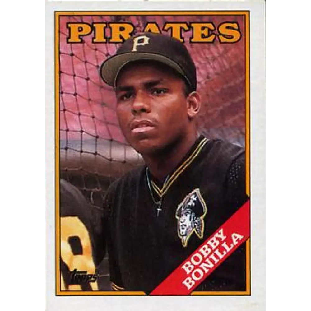 1988 Topps #681 Bobby Bonilla NM-MT Pittsburgh Pirates Baseball Card  Image 1