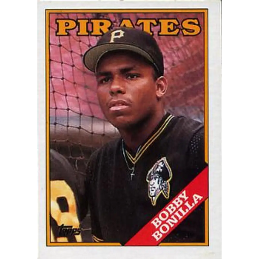 1988 Topps #681 Bobby Bonilla NM-MT Pittsburgh Pirates Baseball Card  Image 1