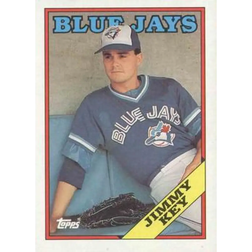 1988 Topps #682 Jimmy Key NM-MT Toronto Blue Jays Baseball Card  Image 1