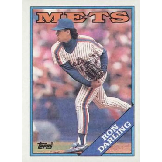 1988 Topps #685 Ron Darling NM-MT New York Mets Baseball Card  Image 1