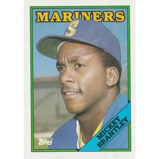 1988 Topps #687 Mickey Brantley NM-MT Seattle Mariners Baseball Card  Image 1