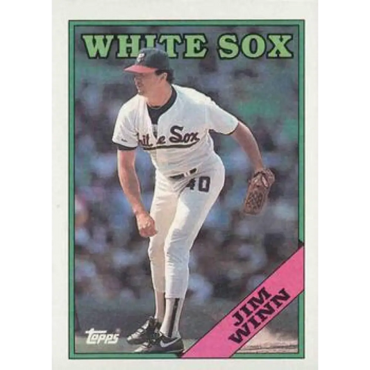 1988 Topps #688 Jim Winn NM-MT Chicago White Sox Baseball Card  Image 1