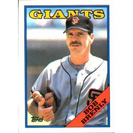 1988 Topps #703 Bob Brenly NM-MT San Francisco Giants Baseball Card  Image 1