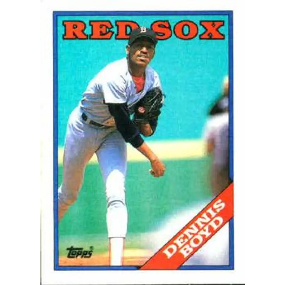 1988 Topps #704 Oil Can Boyd NM-MT Boston Red Sox Baseball Card  Image 1