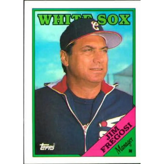 1988 Topps #714 Jim Fregosi NM-MT Chicago White Sox Baseball Card  Image 1