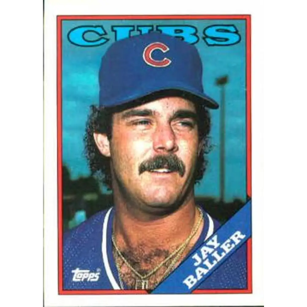 1988 Topps #717 Jay Baller NM-MT Chicago Cubs Baseball Card  Image 1