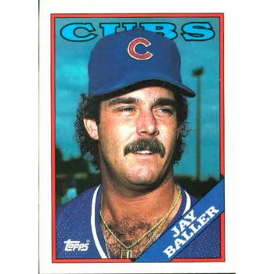 1988 Topps #717 Jay Baller NM-MT Chicago Cubs Baseball Card  Image 1