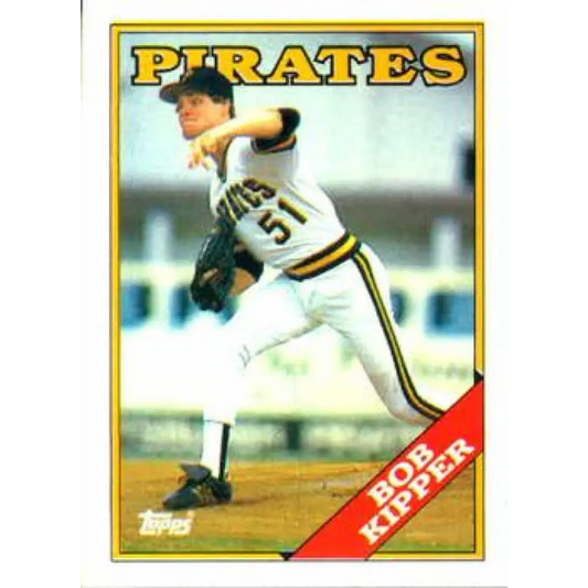 1988 Topps #723 Bob Kipper NM-MT Pittsburgh Pirates Baseball Card  Image 1