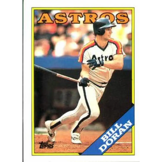 1988 Topps #745 Bill Doran NM-MT Houston Astros Baseball Card  Image 1