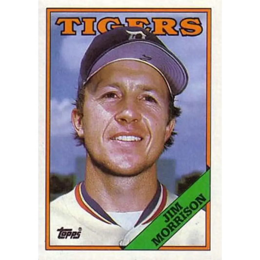 1988 Topps #751 Jim Morrison NM-MT Detroit Tigers Baseball Card  Image 1
