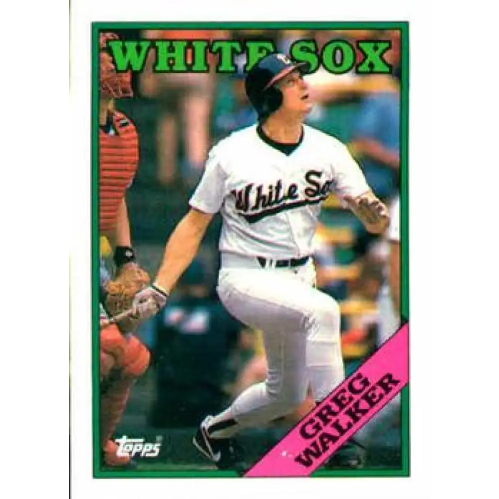 1988 Topps #764 Greg Walker NM-MT Chicago White Sox Baseball Card  Image 1
