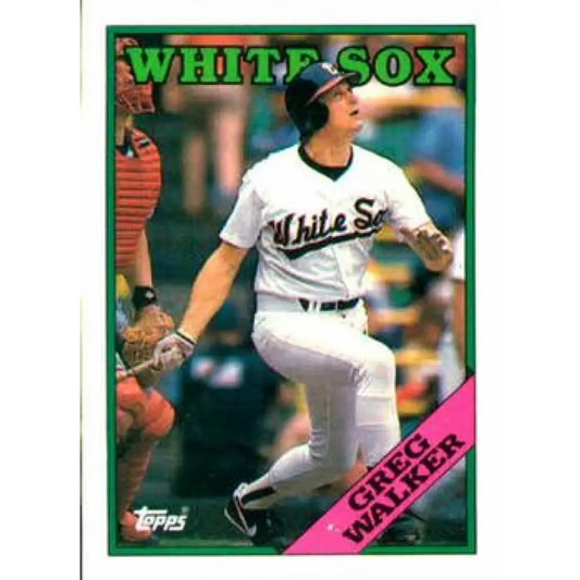 1988 Topps #764 Greg Walker NM-MT Chicago White Sox Baseball Card  Image 1