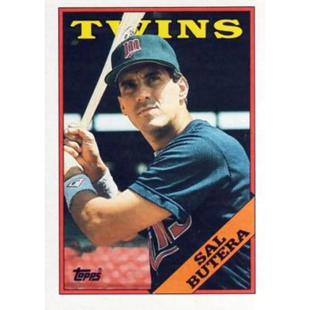 1988 Topps #772 Sal Butera NM-MT Minnesota Twins Baseball Card  Image 1