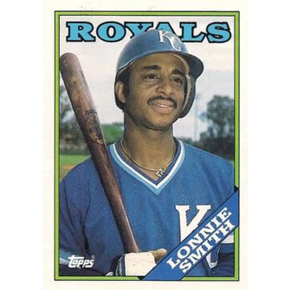 1988 Topps #777 Lonnie Smith NM-MT Kansas City Royals Baseball Card  Image 1