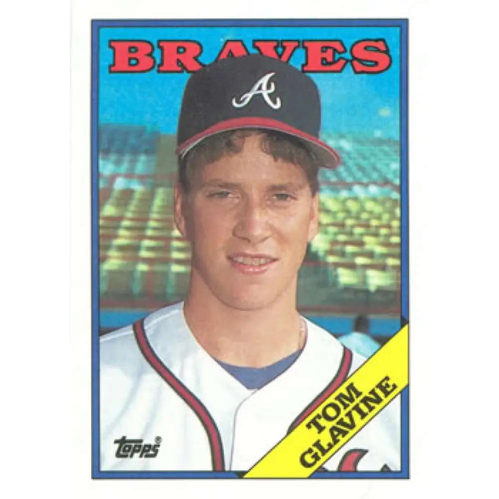 1988 Topps #779 Tom Glavine NM-MT RC Rookie Atlanta Braves Baseball Card  Image 1
