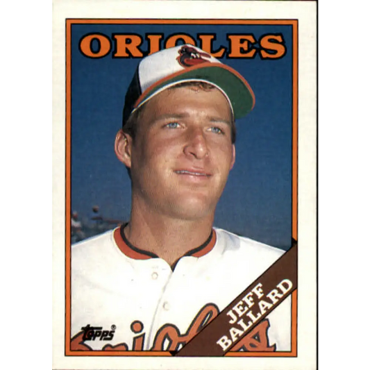 1988 Topps #782 Jeff Ballard NM-MT RC Rookie Baltimore Orioles Baseball Card  Image 1