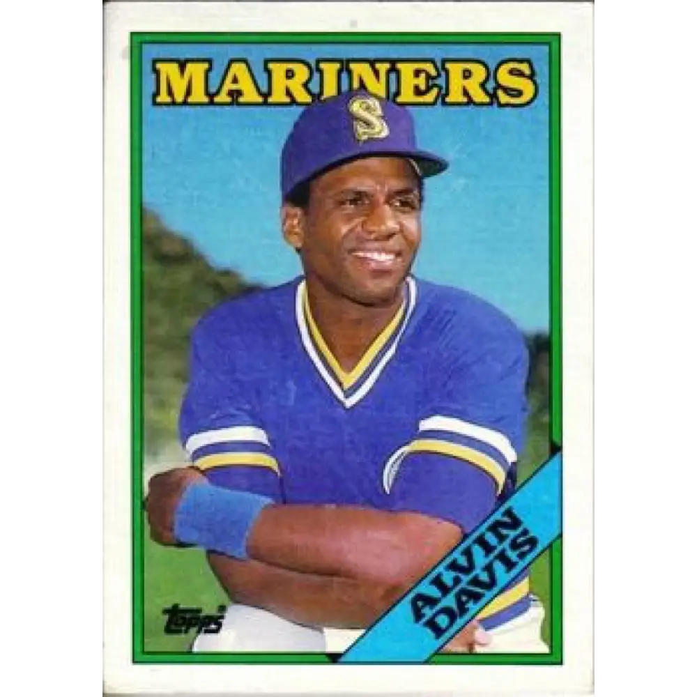 1988 Topps #785 Alvin Davis NM-MT Seattle Mariners Baseball Card  Image 1