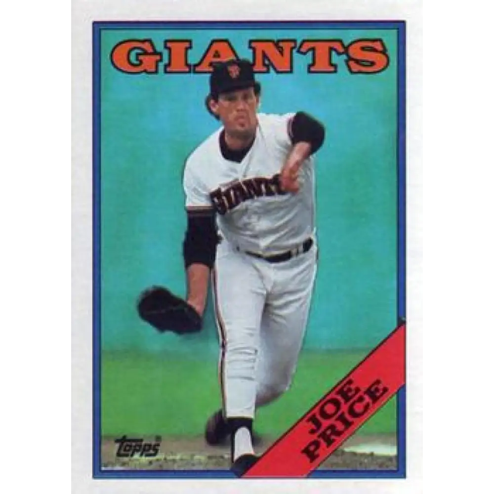 1988 Topps #786 Joe Price NM-MT San Francisco Giants Baseball Card  Image 1
