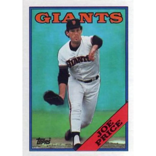 1988 Topps #786 Joe Price NM-MT San Francisco Giants Baseball Card  Image 1