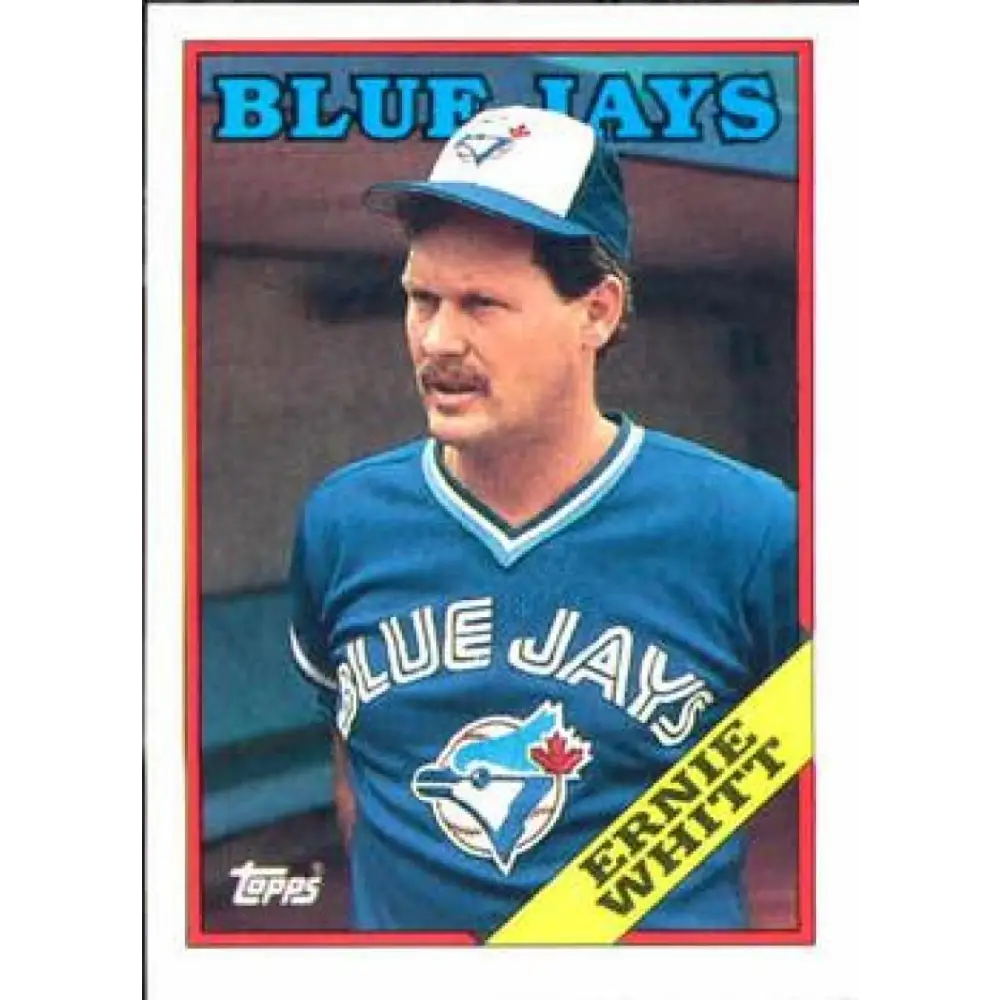 1988 Topps #79 Ernie Whitt NM-MT Toronto Blue Jays Baseball Card  Image 1