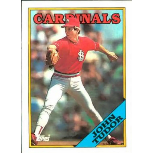 1988 Topps #792 John Tudor NM-MT St. Louis Cardinals Baseball Card  Image 1