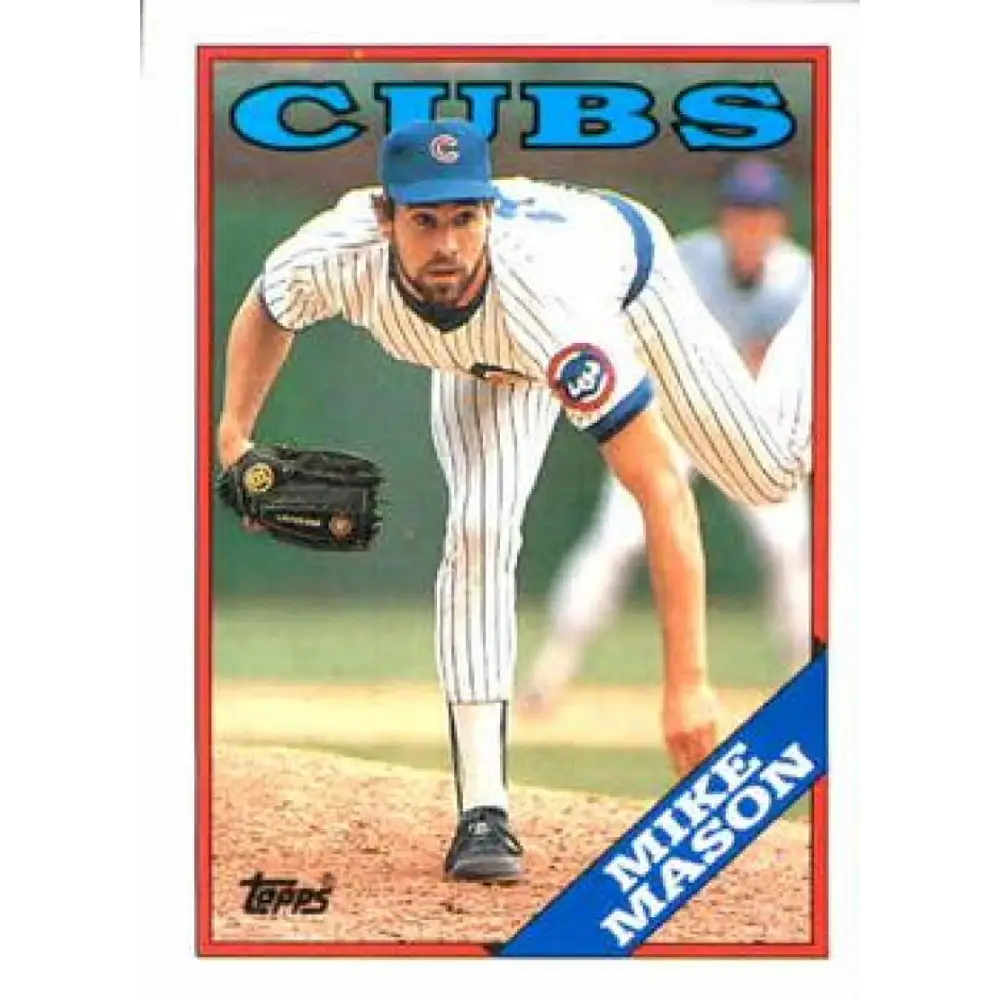 1988 Topps #87 Mike Mason NM-MT Chicago Cubs Baseball Card  Image 1