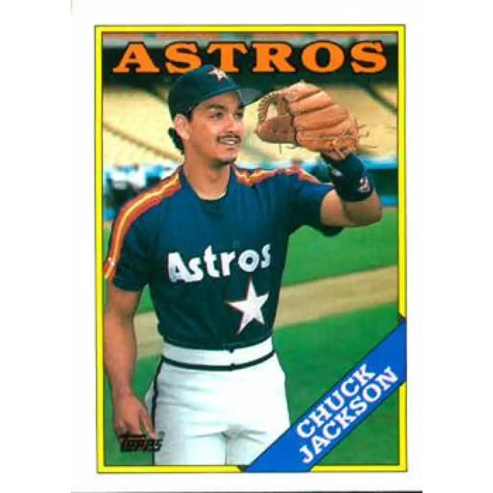 1988 Topps #94 Chuck Jackson NM-MT RC Rookie Houston Astros Baseball Card  Image 1