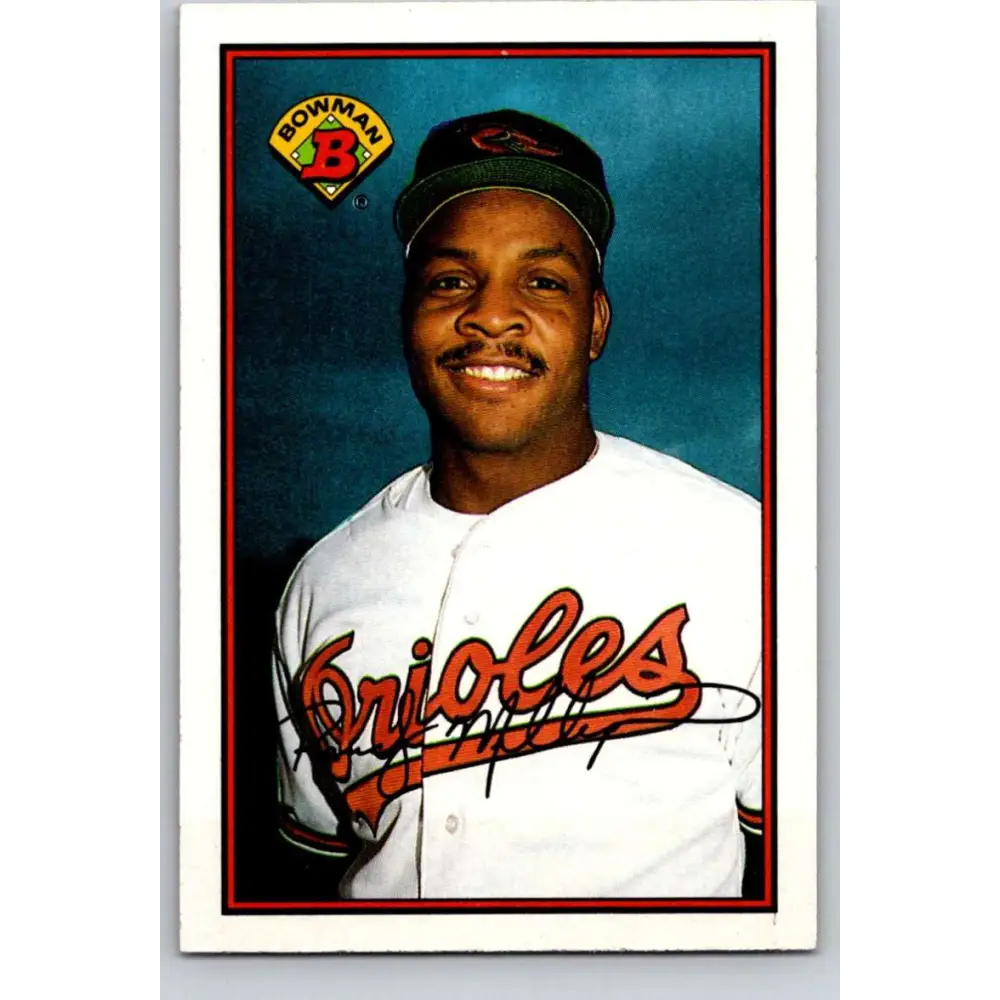 1989 Bowman #10 Randy Milligan NM-MT Baltimore Orioles Baseball Card Image 1