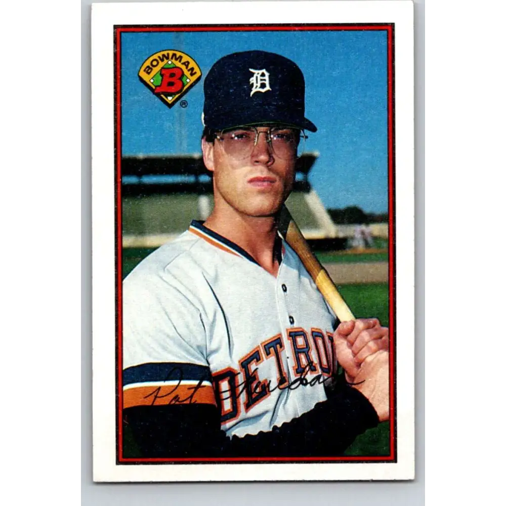 1989 Bowman #107 Pat Sheridan NM-MT Detroit Tigers Baseball Card Image 1