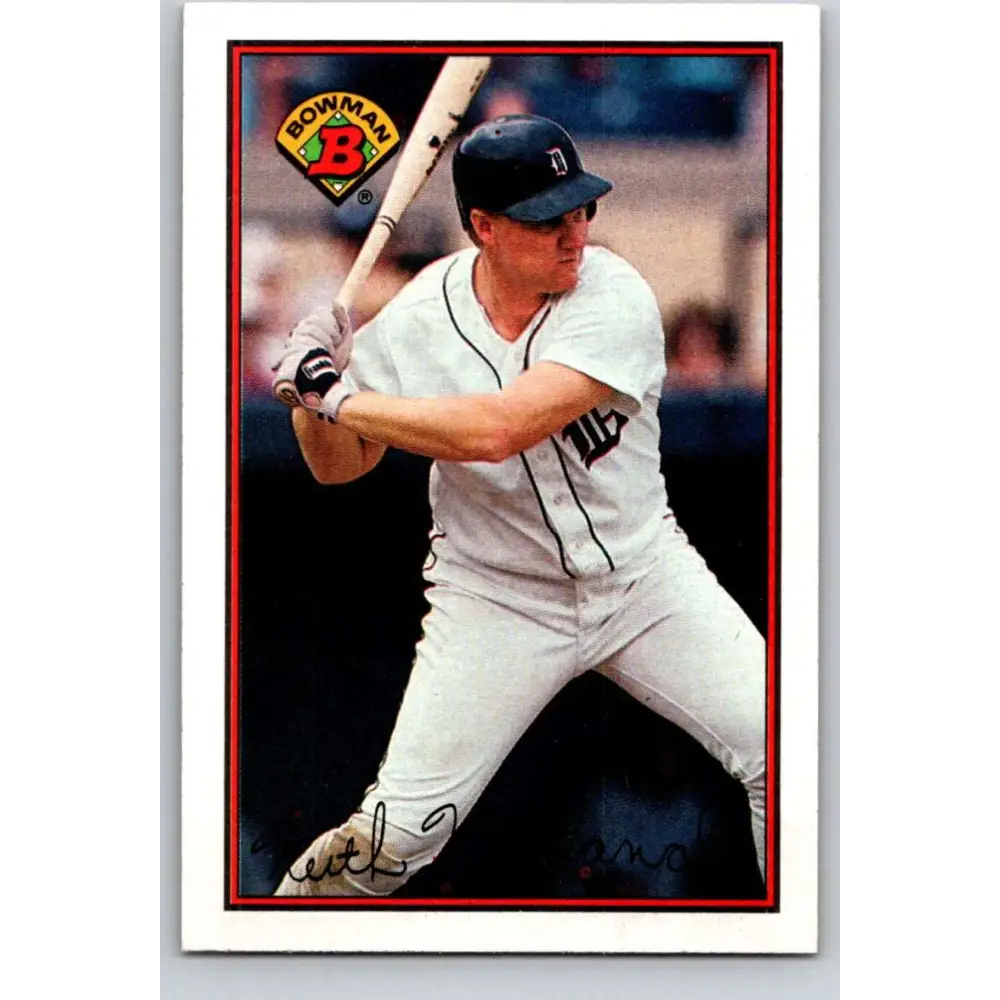 1989 Bowman #109 Keith Moreland NM-MT Detroit Tigers Baseball Card Image 1