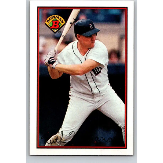 1989 Bowman #109 Keith Moreland NM-MT Detroit Tigers Baseball Card Image 1