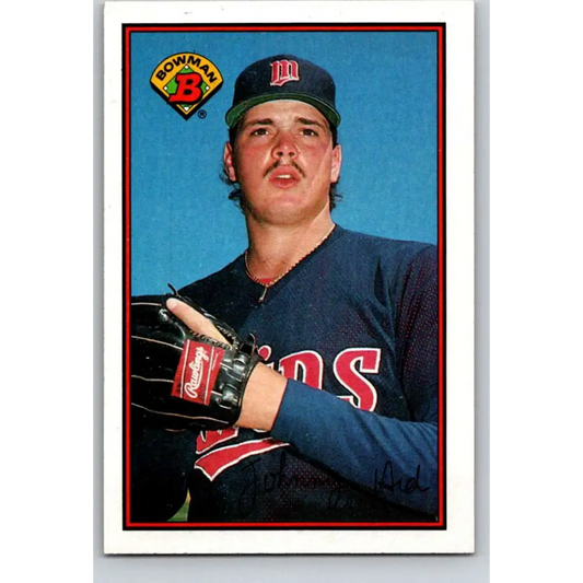 1989 Bowman #153 Johnny Ard NM-MT RC Rookie Minnesota Twins Baseball Card Image 1