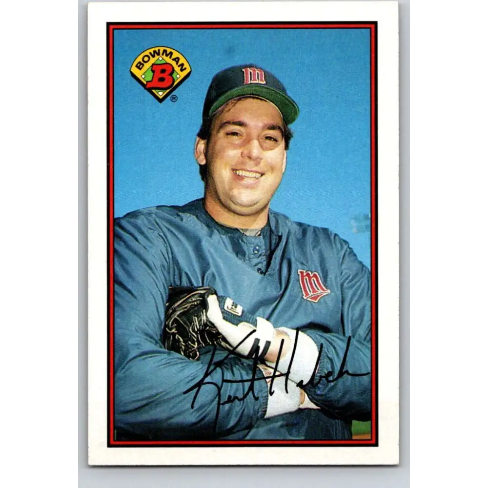 1989 Bowman #157 Kent Hrbek NM-MT Minnesota Twins Baseball Card Image 1