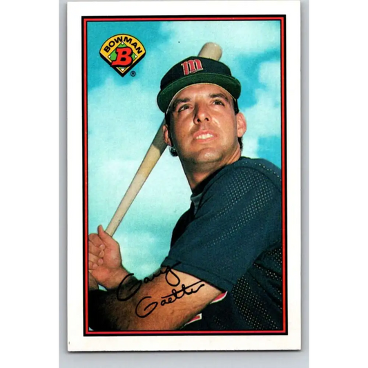 1989 Bowman #158 Gary Gaetti NM-MT Minnesota Twins Baseball Card Image 1