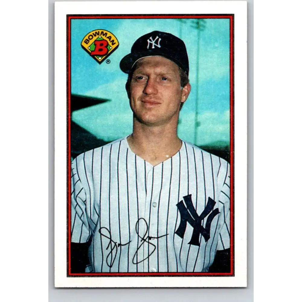 1989 Bowman #169 Jimmy Jones NM-MT New York Yankees Baseball Card Image 1