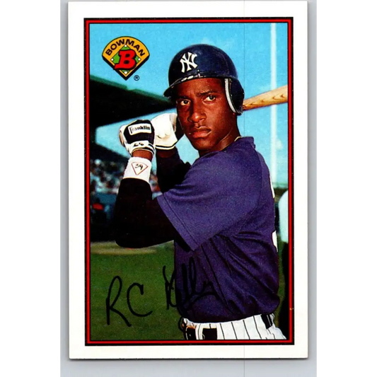 1989 Bowman #183 Roberto Kelly NM-MT New York Yankees Baseball Card Image 1