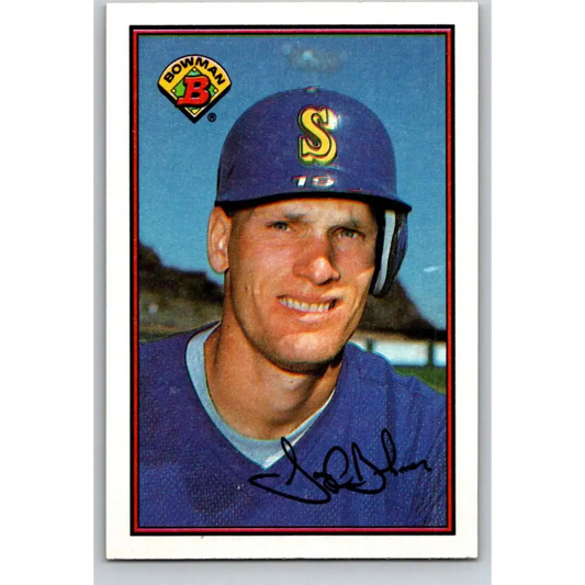 1989 Bowman #219 Jay Buhner NM-MT Seattle Mariners Baseball Card Image 1