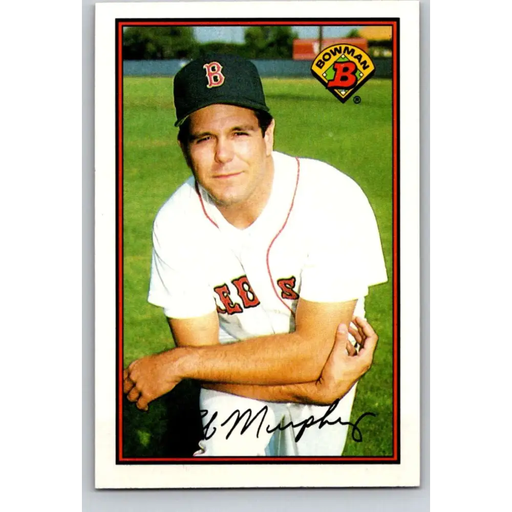 1989 Bowman #22 Rob Murphy NM-MT Boston Red Sox Baseball Card Image 1