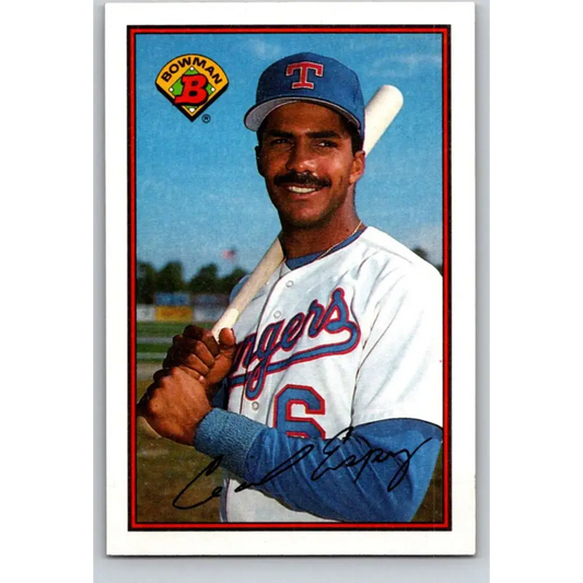 1989 Bowman #236 Cecil Espy NM-MT Texas Rangers Baseball Card Image 1