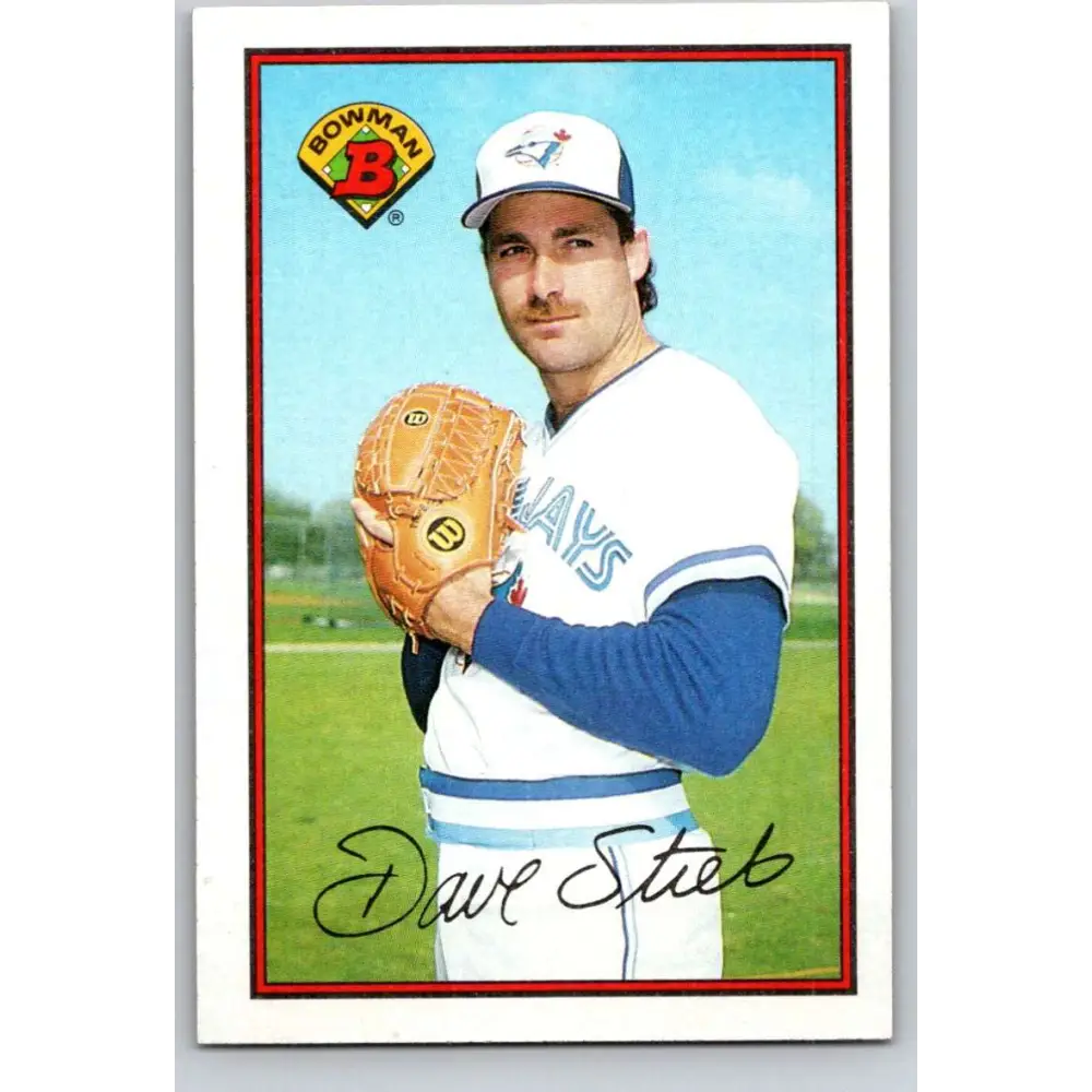 1989 Bowman #239 Dave Stieb NM-MT Toronto Blue Jays Baseball Card Image 1