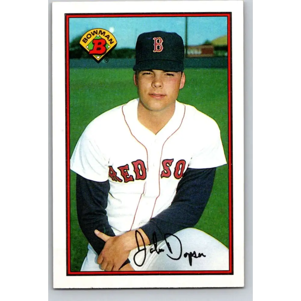 1989 Bowman #24 John Dopson NM-MT RC Rookie Boston Red Sox Baseball Card Image 1