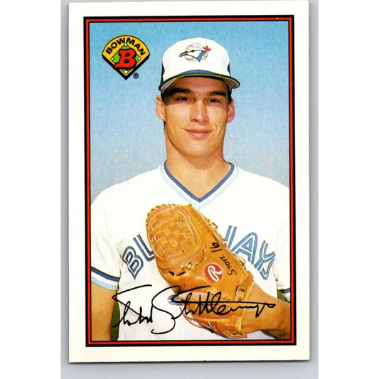 1989 Bowman #242 Todd Stottlemyre NM-MT Toronto Blue Jays Baseball Card Image 1