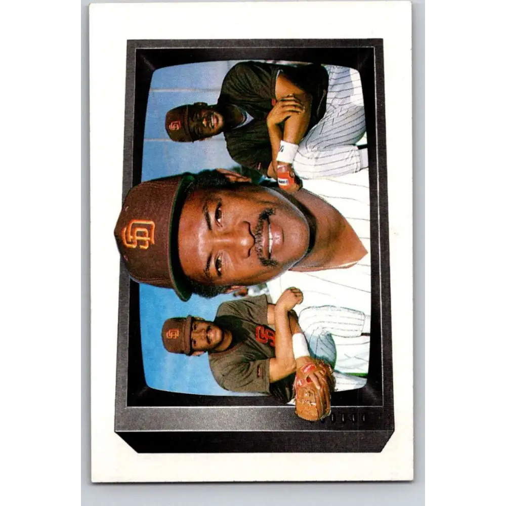1989 Bowman #258 Sandy Alomar Sr./Sandy Alomar Jr./Roberto Alomar NM-MT San Diego Padres Baseball Card Image 1